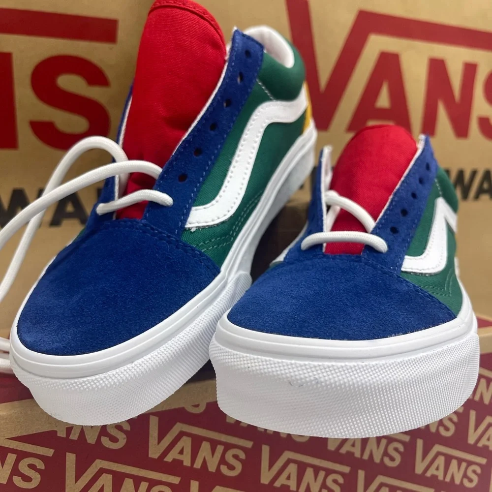 Vans Women's Old Skool (Vans Yacht Club) Blue/Green Sneakers
VN0A38G1R1Q - Picture 11 of 16